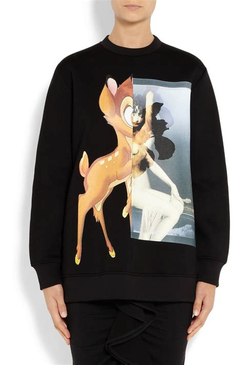 givenchy borsa bambi|givenchy bambi print jersey.